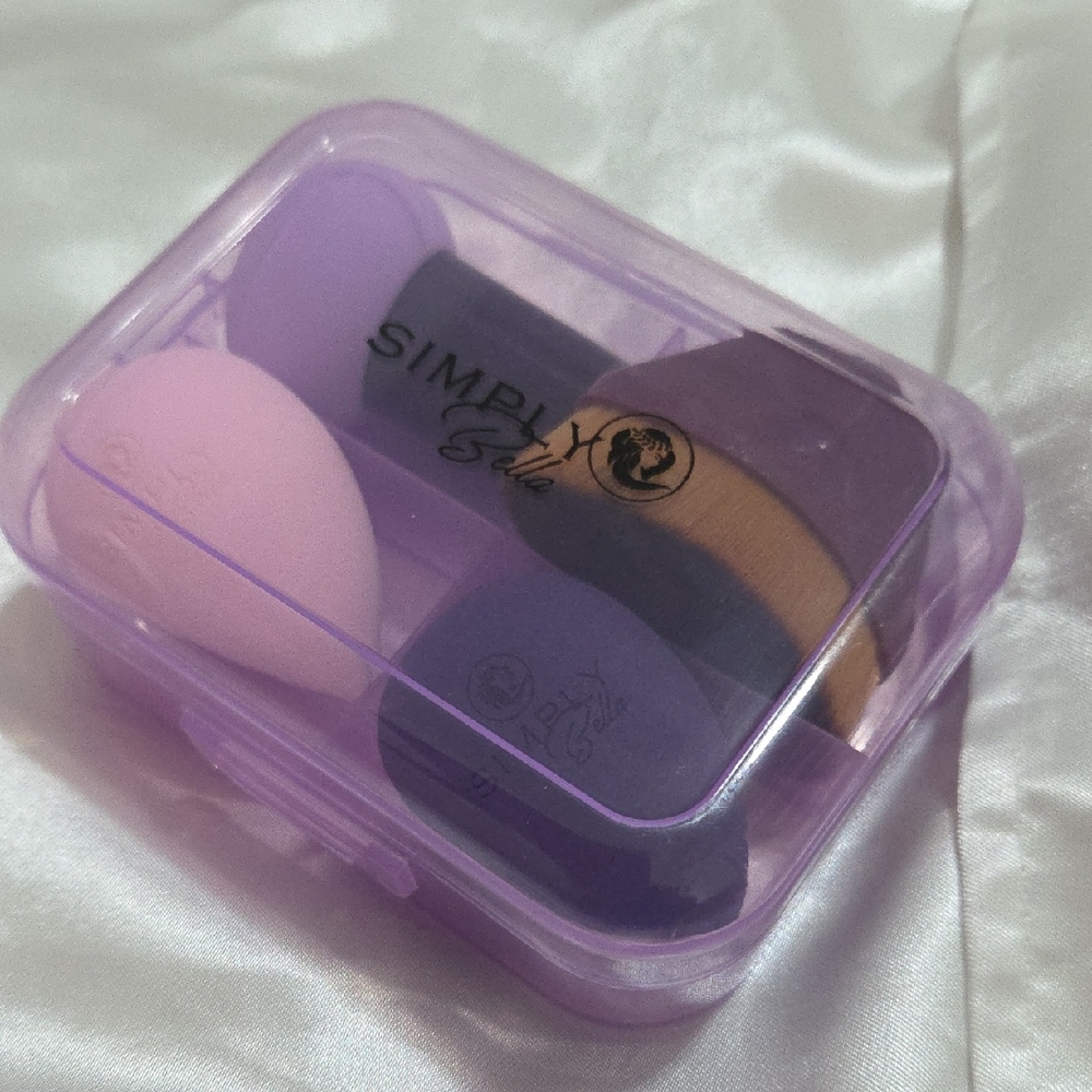 Simply Belle Lavender Beauty Tool 5pcs Set